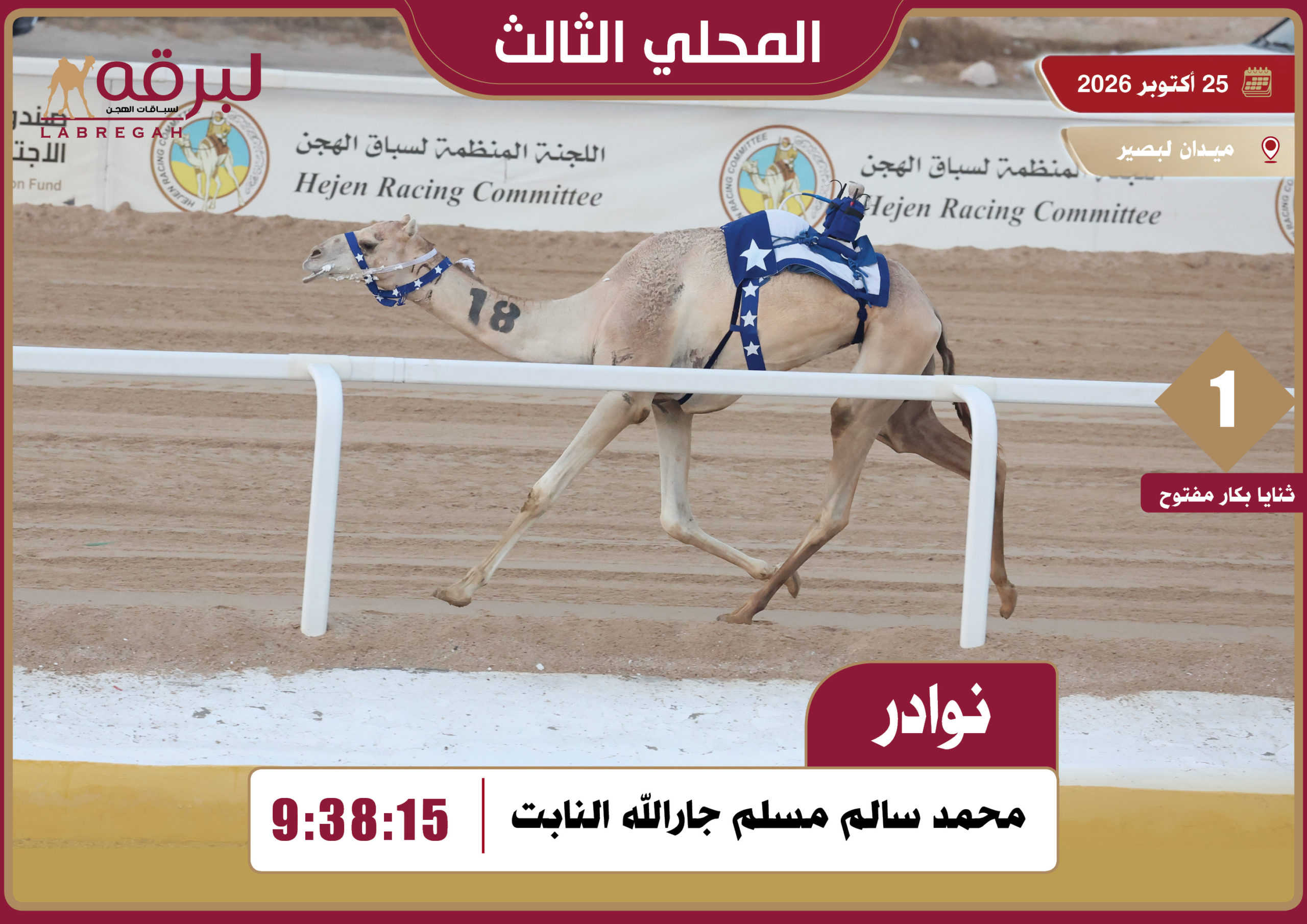 «نوادر» للنابت و«مزعل» للبريدي على صدارة الثنايا بلبصير